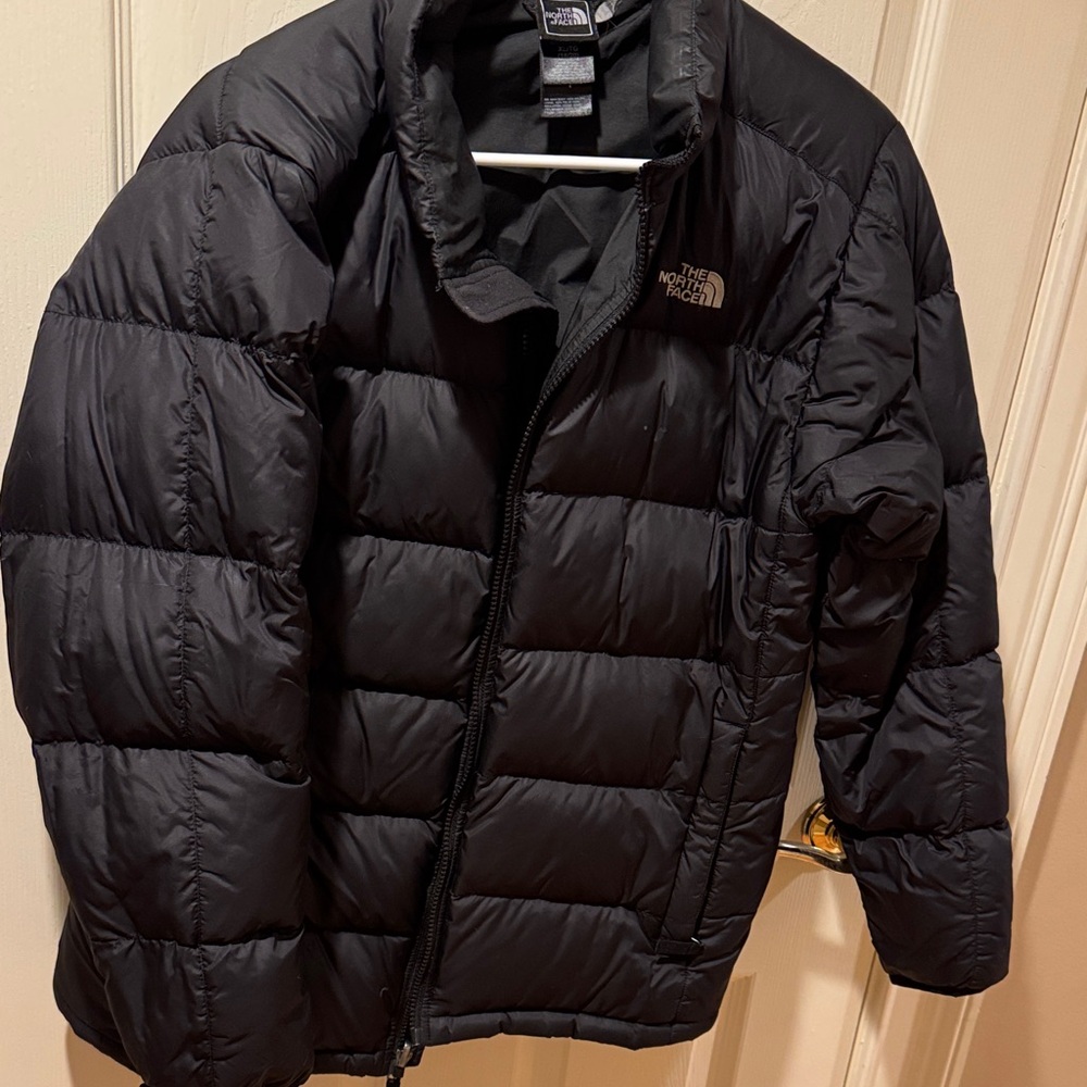 The North Face Boys Classic Black Puffer Coat